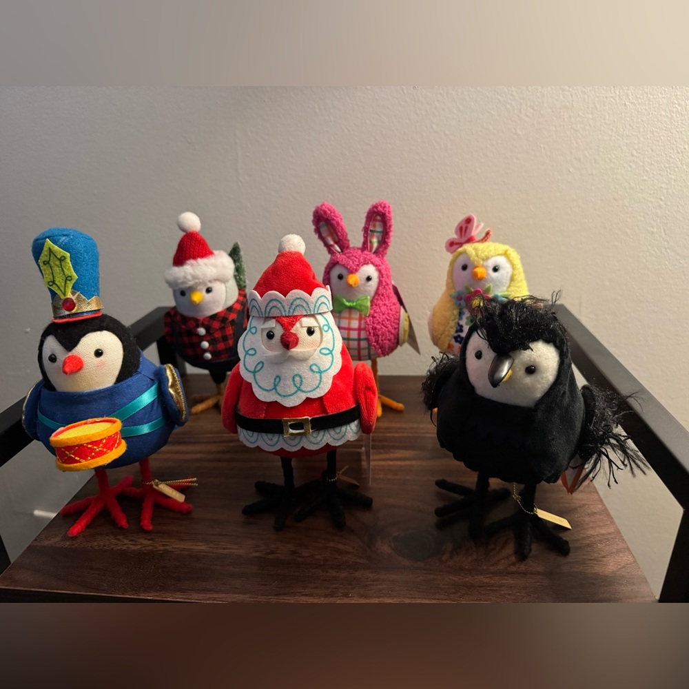 6 Featherly Friends Target Birds